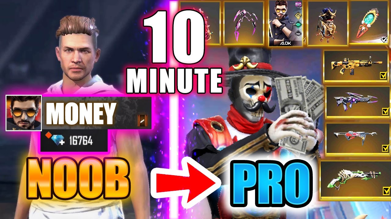 Новый аккаунт Free Fire для *PRO* в подарок за 10 минут — посмотрите, как он стал😱🔥