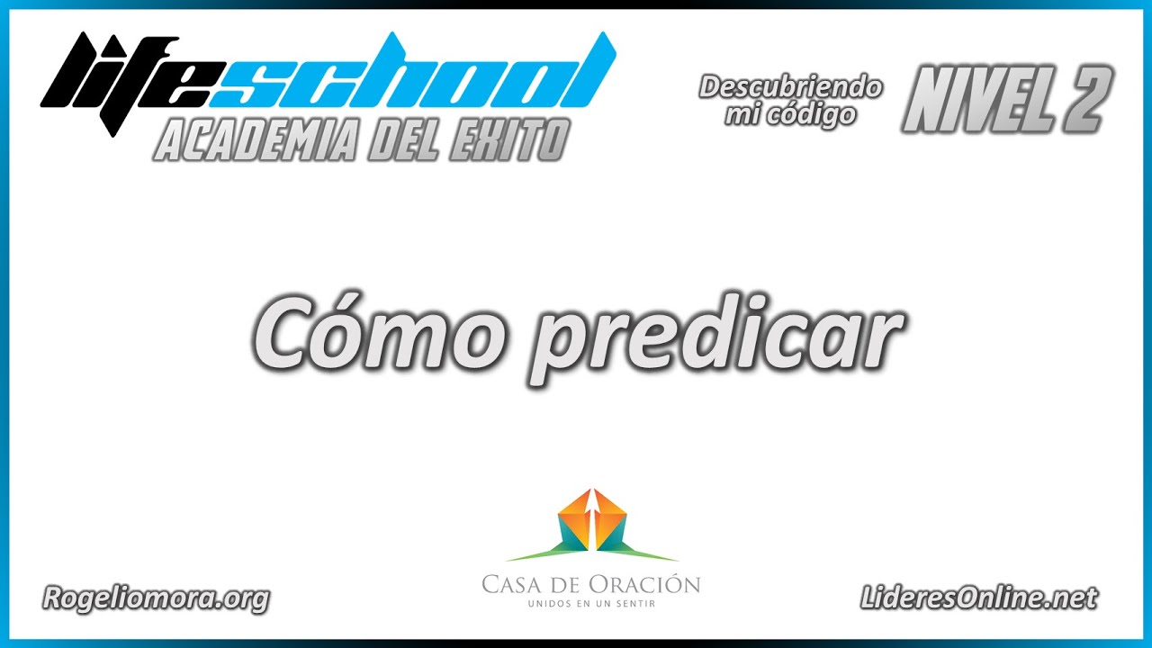 Cómo predicar