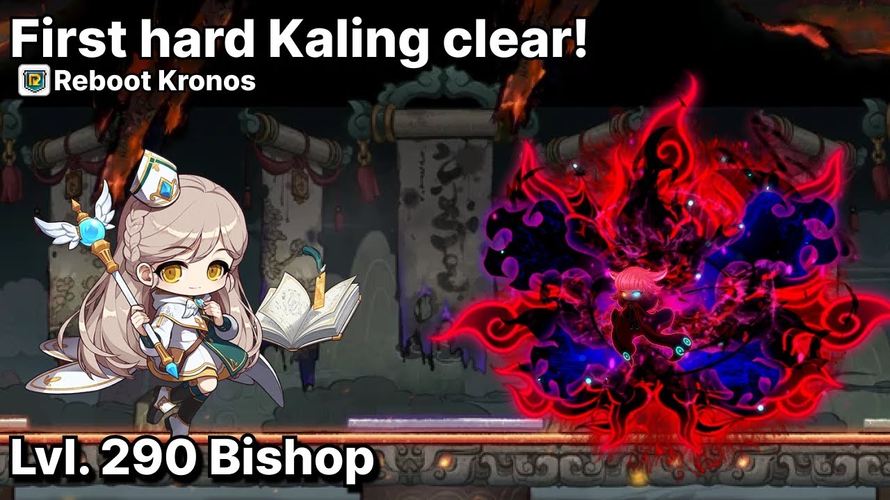 [Lvl. 290 Bishop] First Hard Kaling clear [Reboot Kronos]