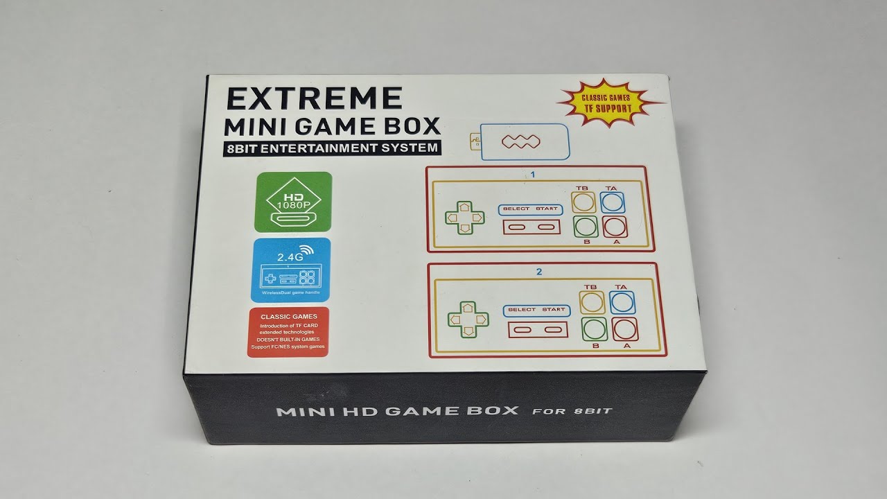First Video Extreme Mini Game Box
