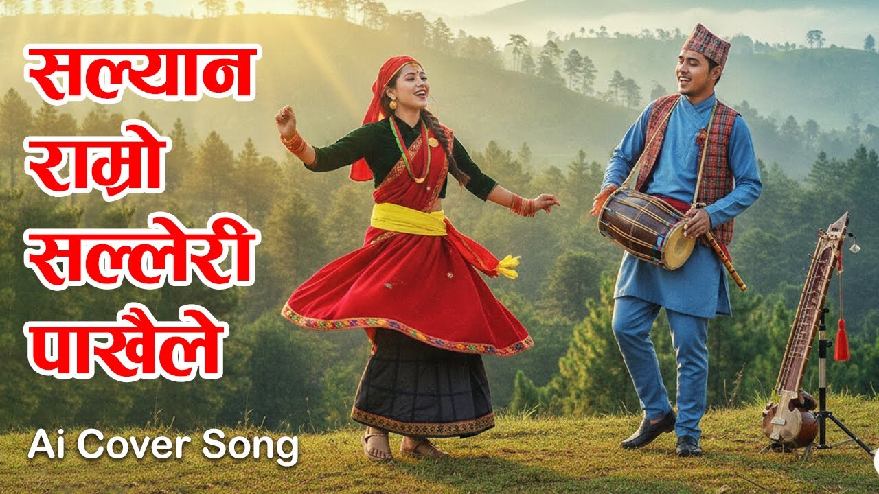 Salyan Ramro Salleri Pakhaile || Ai cover song