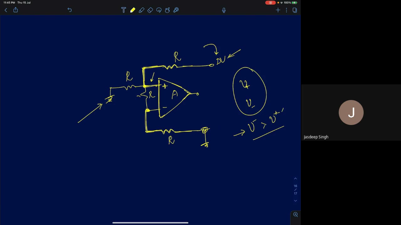 OC  Lecture 6: Analysing Opamp circuits with both positive and negative feedback