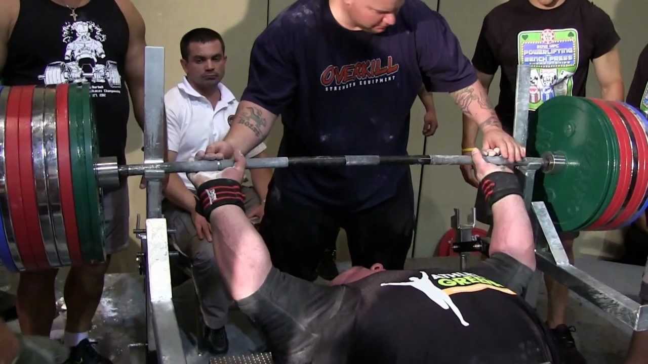 Scott Mendelson 1036 lbs Bench Press @ WPC World Championships