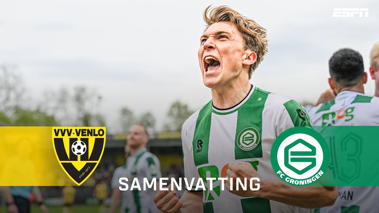 👀 Mag FC Groningen BLIJVEN HOPEN op DIRECTE PROMOTIE? | Samenvatting VVV-Venlo - FC Groningen
