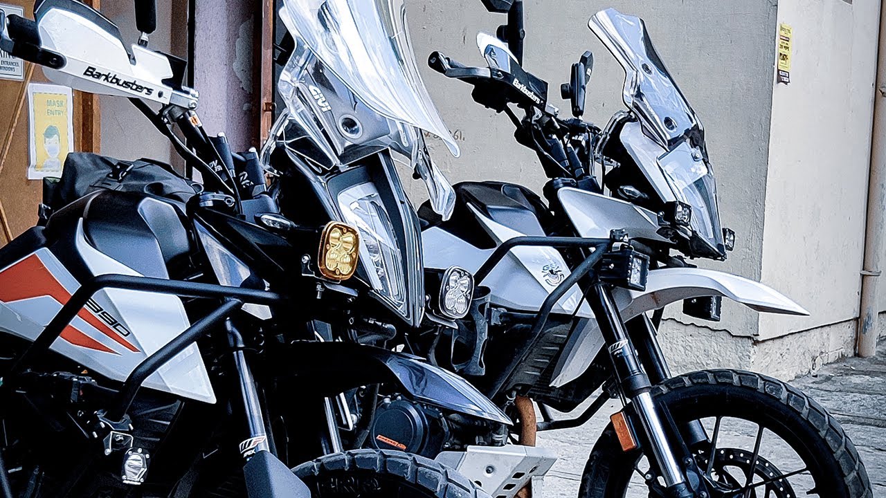 KTM ADV 390 Front Fender Modification | ADV 390 MODS | AJ 390 |