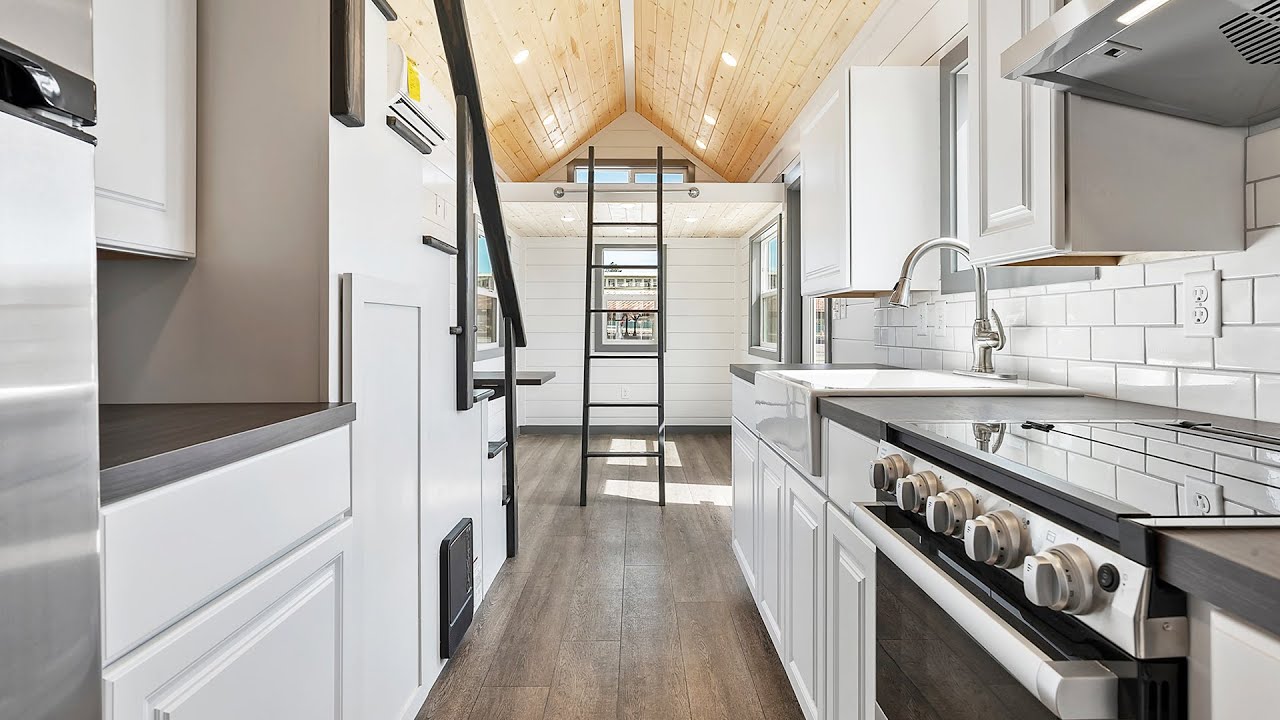 Amazing Luxurious Clear Creek Tiny Home for Sale by Tiny Idahomes