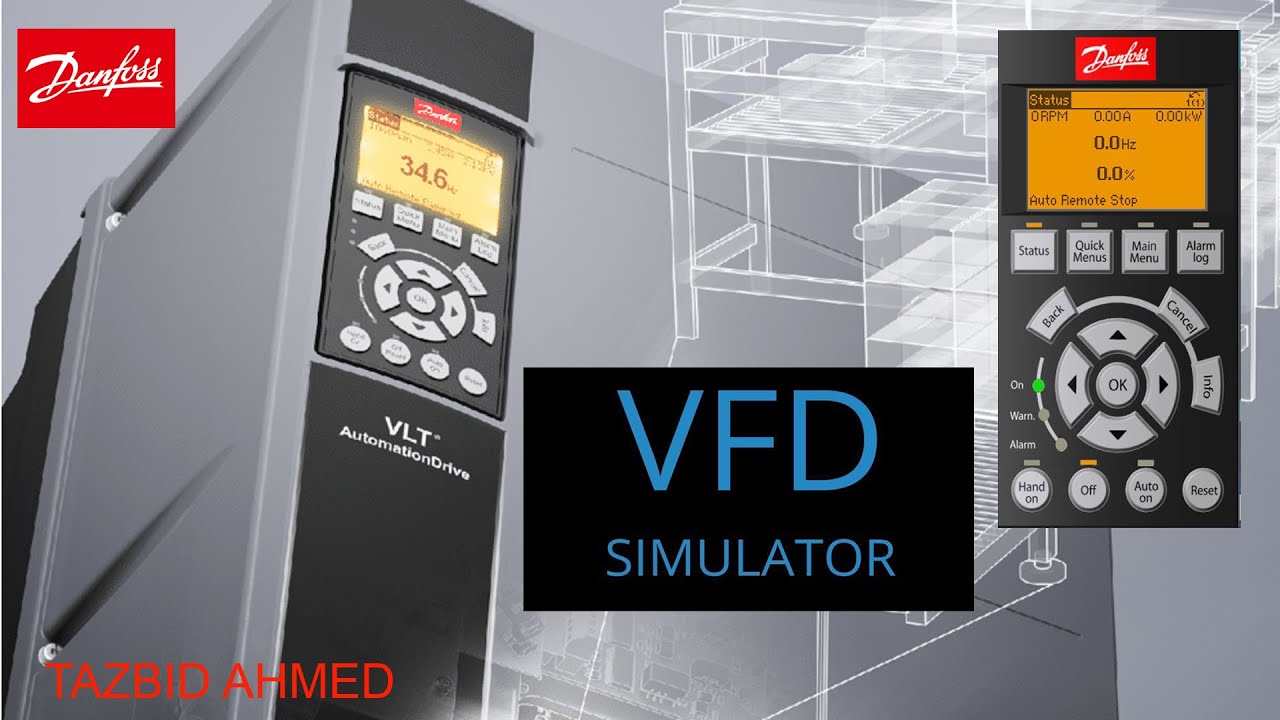 Danfoss VFD simulator