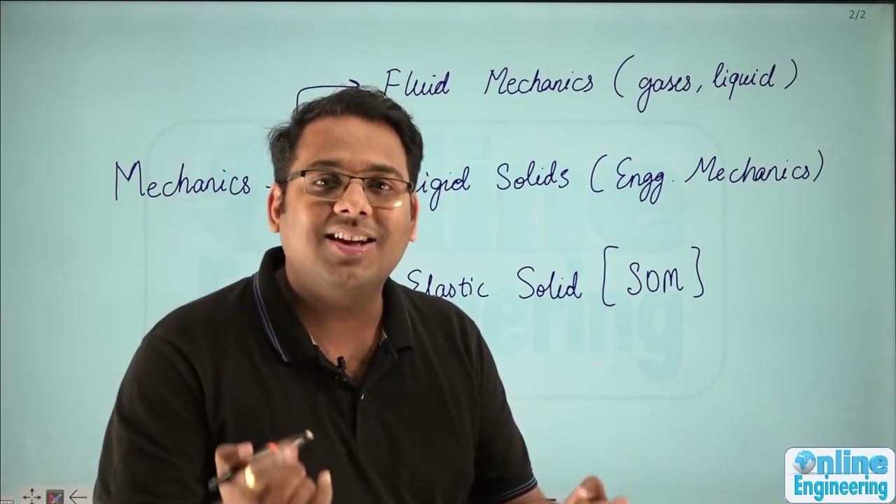 #1 Introduction of Engineering Mechanics | GATE & ESE | Vishal Bhatt