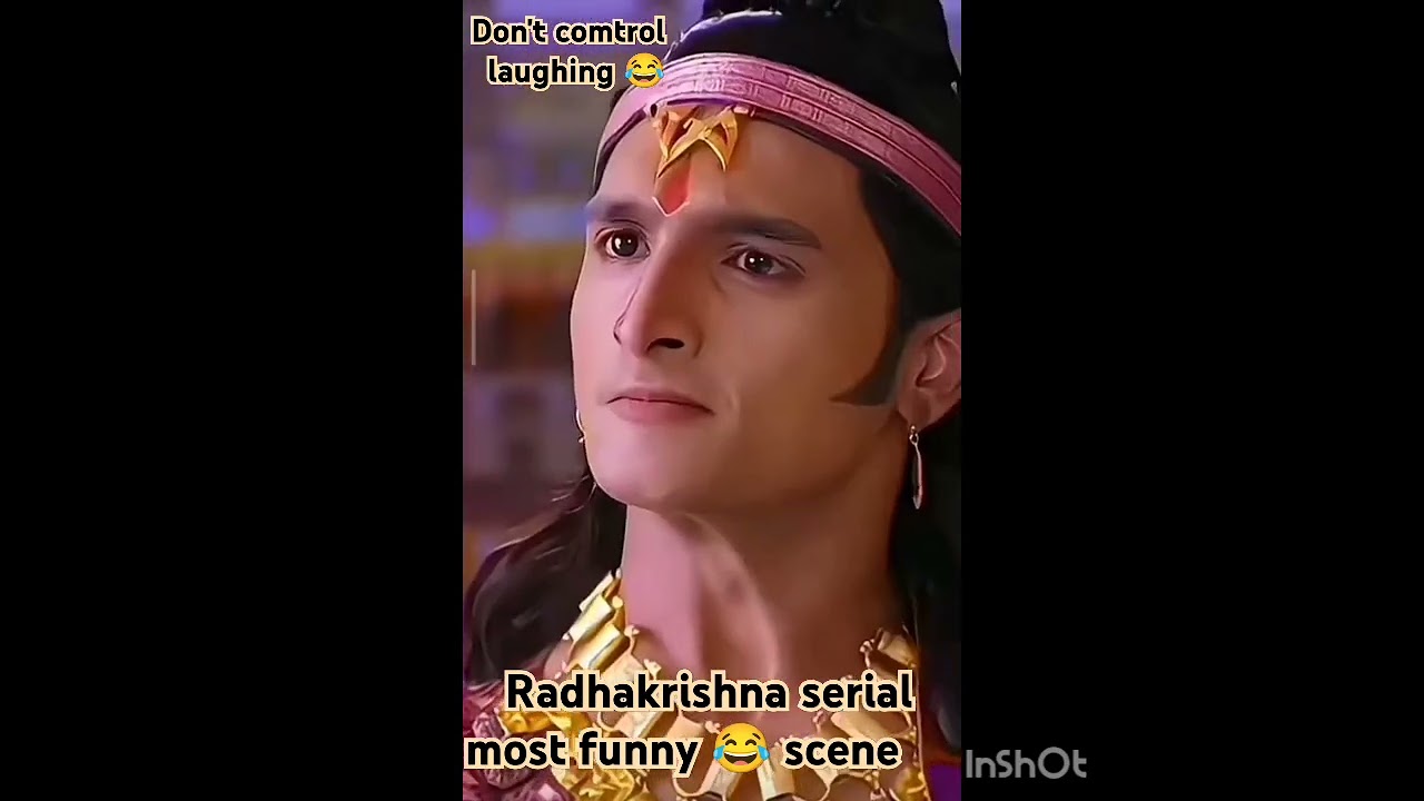 Most funniest scene 😂😂 from radhakrishna serial#shorts #radhekrishna #mostfunnyvideo #radhakrishna