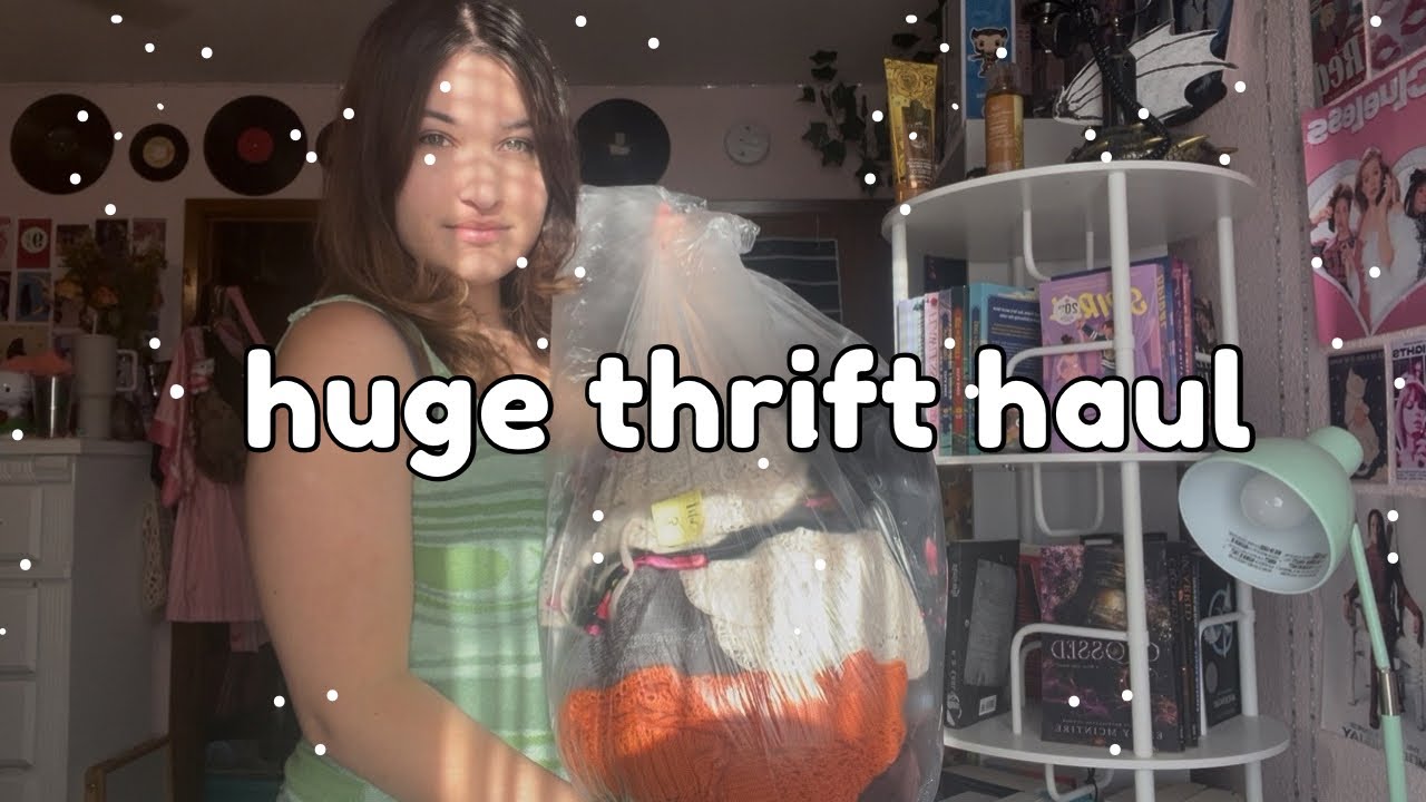 Huge thrift haul