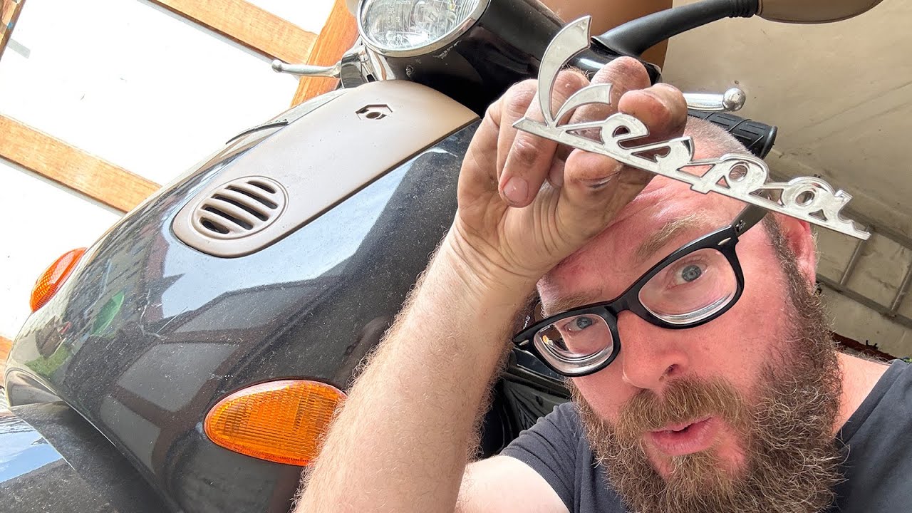 Vespa ET2-Standuhr: Mit Optik- und Auspuff-Tuning wieder auf die Straße