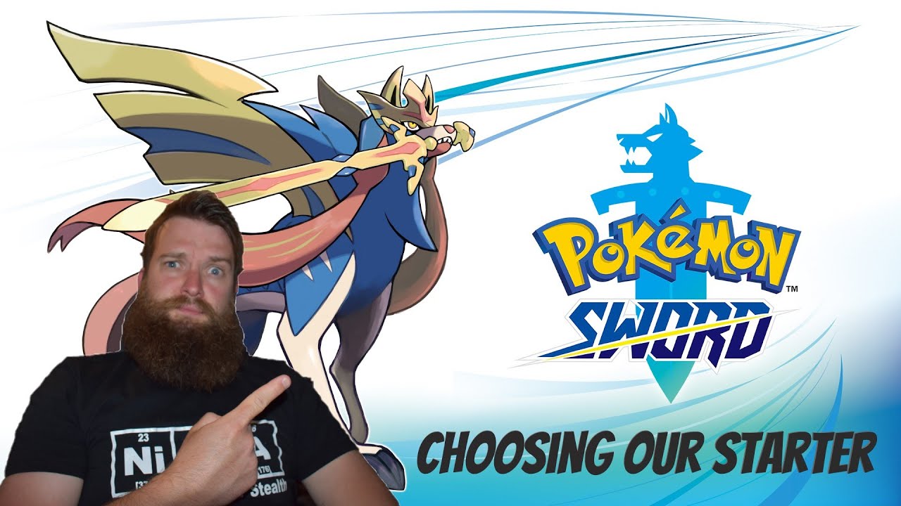 Lets Play Pokemon Sword - Choosing Our Starter Pokemon