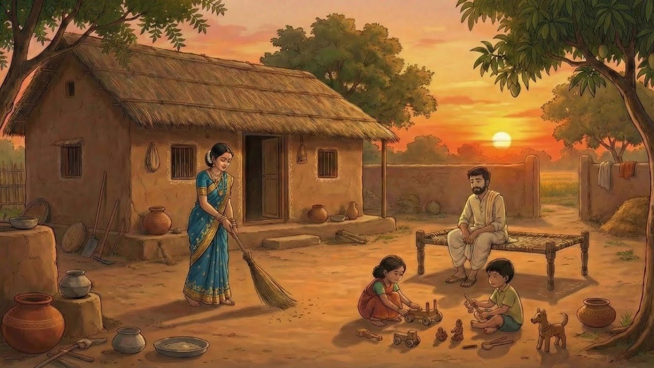  Village Life Daily Routine | Morning daily routine | Peaceful ghibli style life 