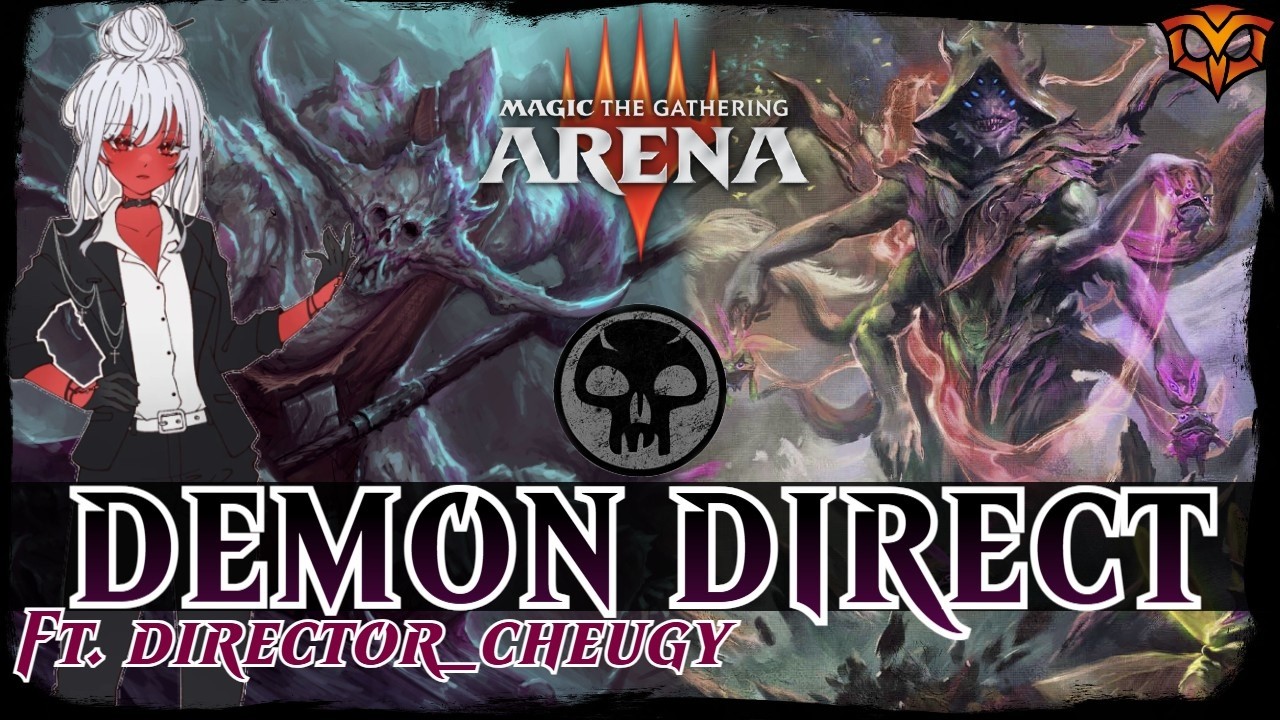 HOW TO BUILD BLACK DEMONS | MTG Arena Mono Black Discard Demon STRIXHAVEN Ft. @CheugyMTG
