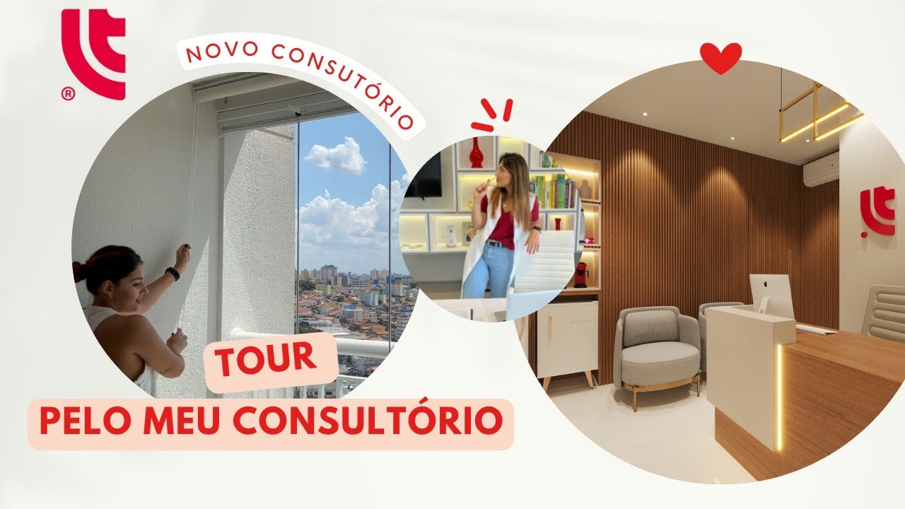 Todos os detalhes do meu novo consultório