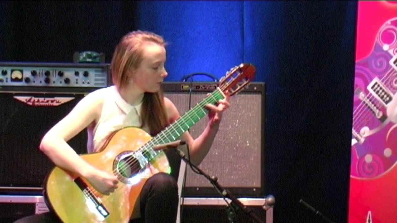 Alexandria Whittingham 1st prize in the Edinburgh Guitar & Music Festival 2013 (Comp. 15 - 18y.o)