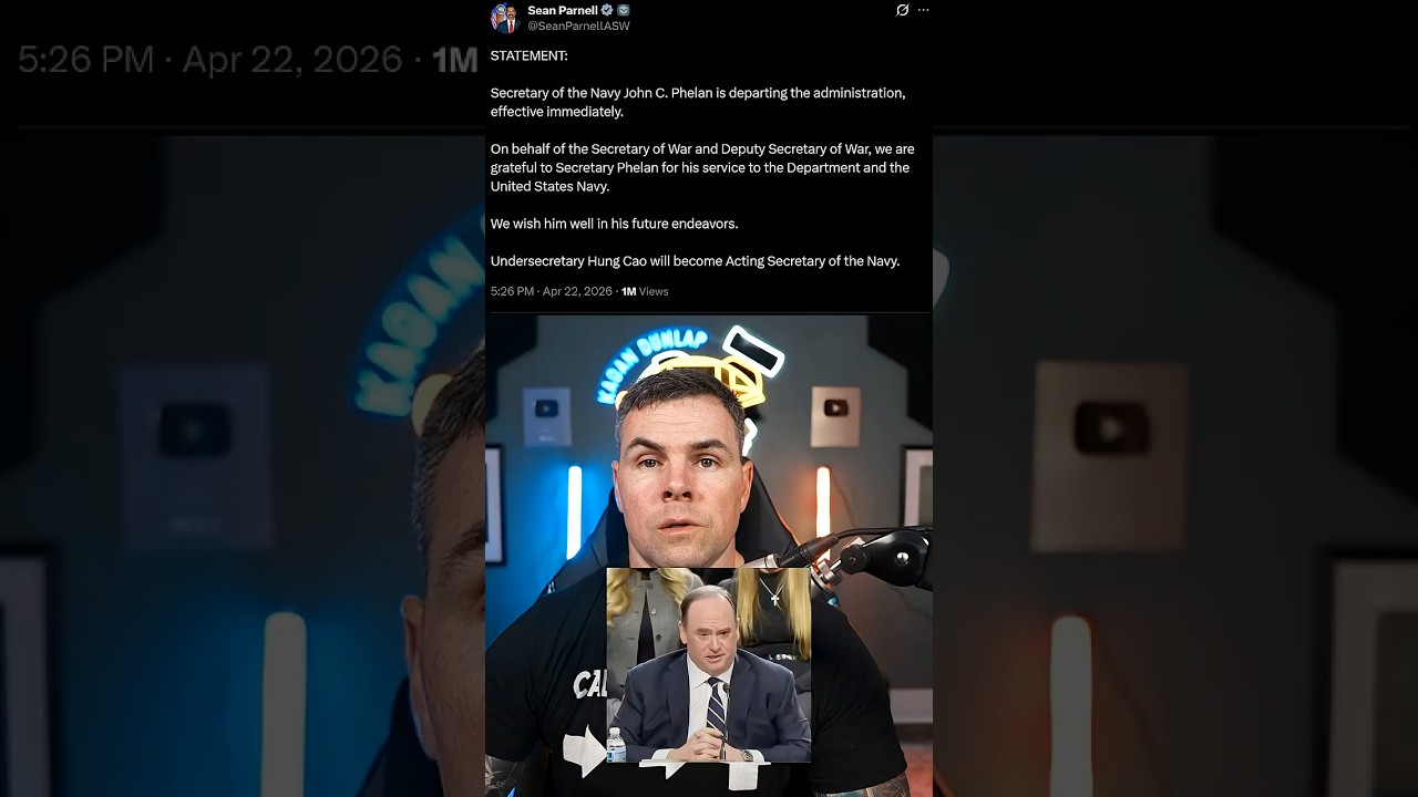 Заместитель министра военно-морских сил Хун Као временно исполняет обязанности министра военно-мо...
