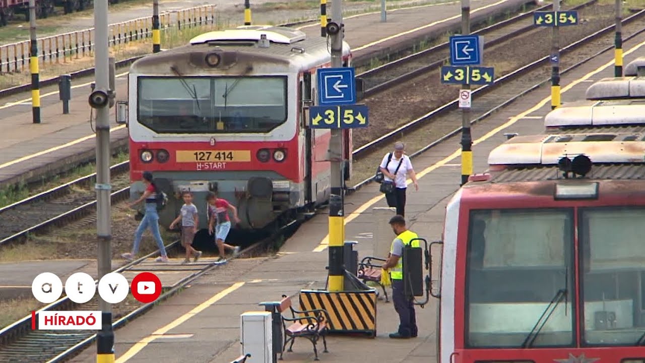 Új rekord született a MÁV-nál: 4529 percet késtek a vonatok a Mátészalka-Debrecen vonalon júliusban