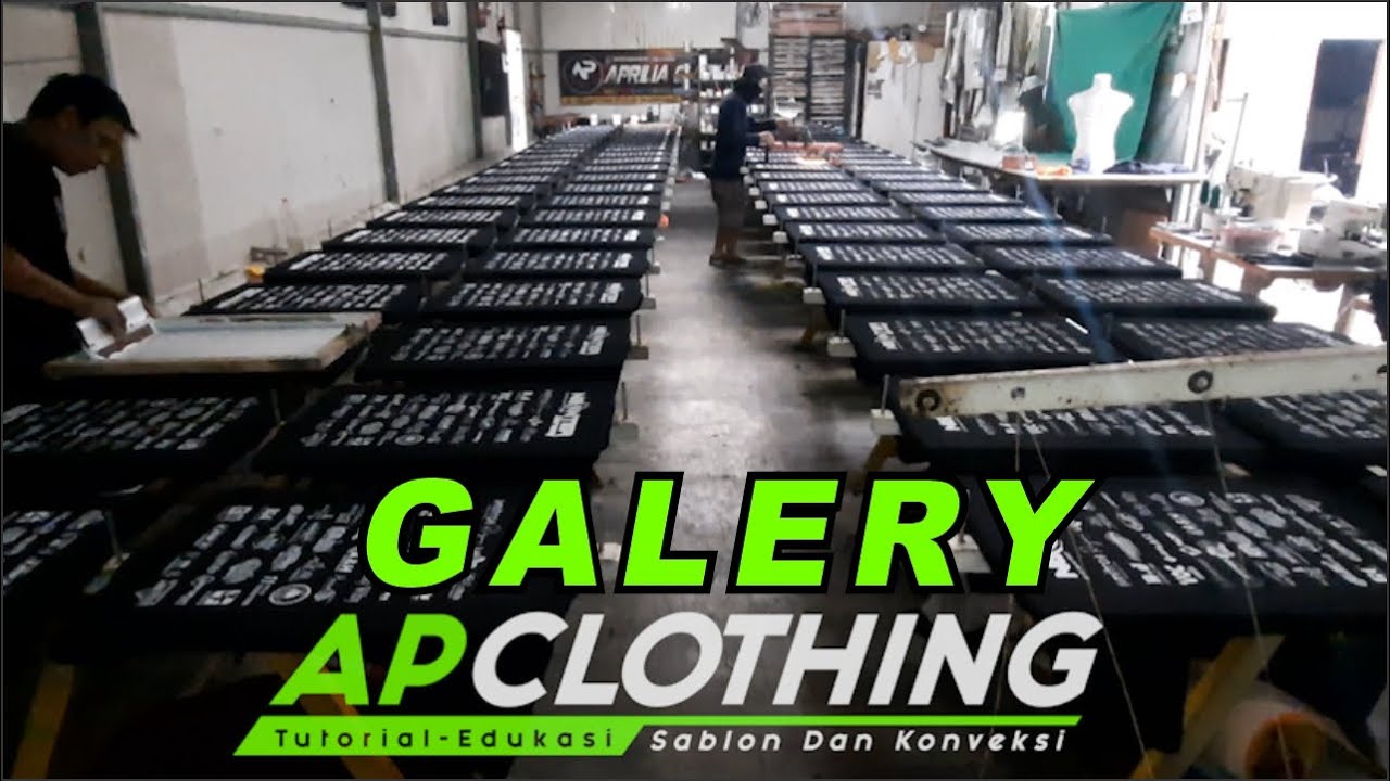 GALLERY AP CLOTHING| SABLON PLASTISOL BAHAN COTTON COMBED 30s | SCREENPRINTING