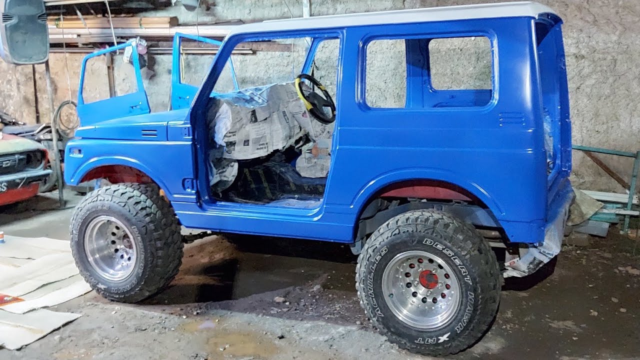 Proses Trepes Dan Pengecatan Jimny Katana