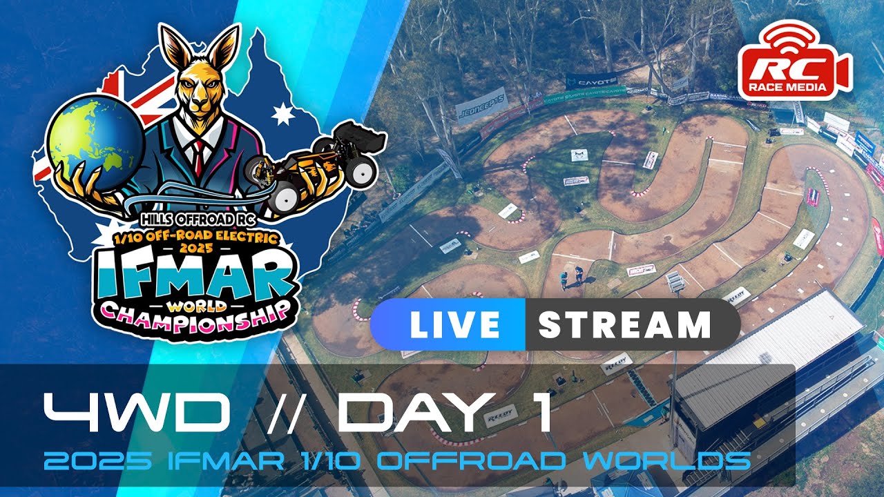 4WD Day 1 | Team Cayote 2025 IFMAR 1/10 Off-Road World Championships