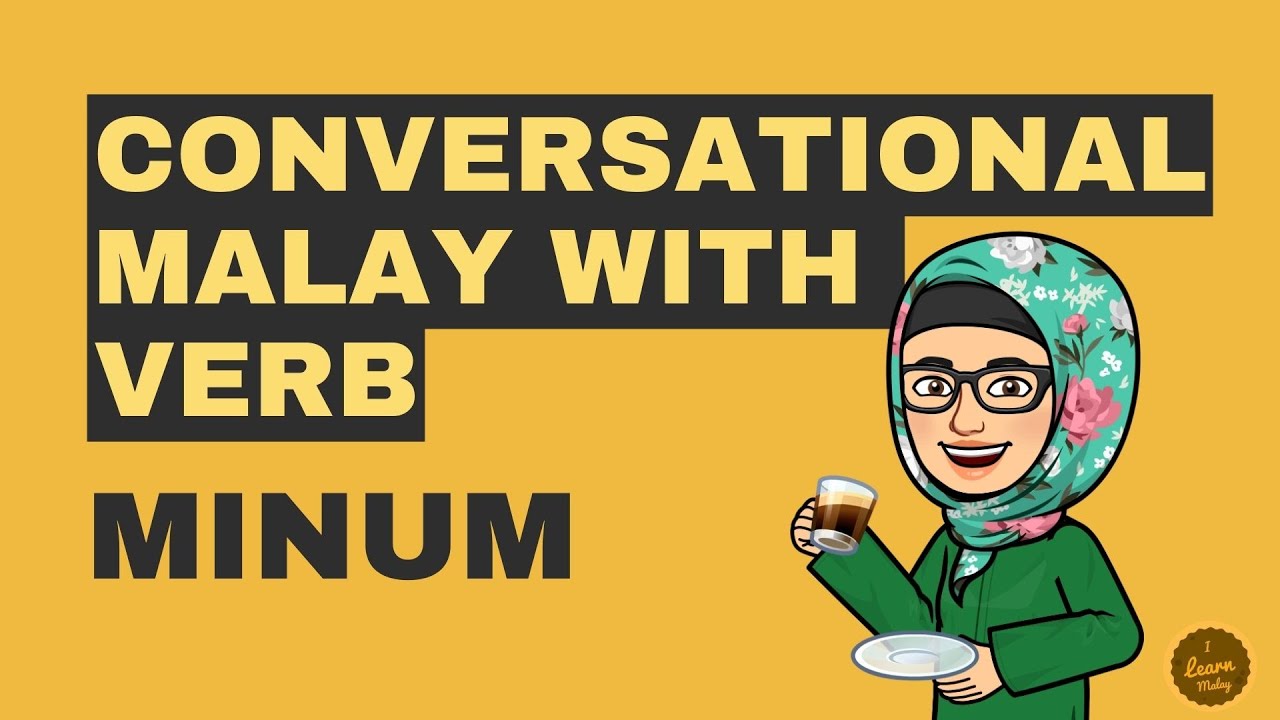 Malay Conversation with “Minum” | Real Spoken Practice ☕