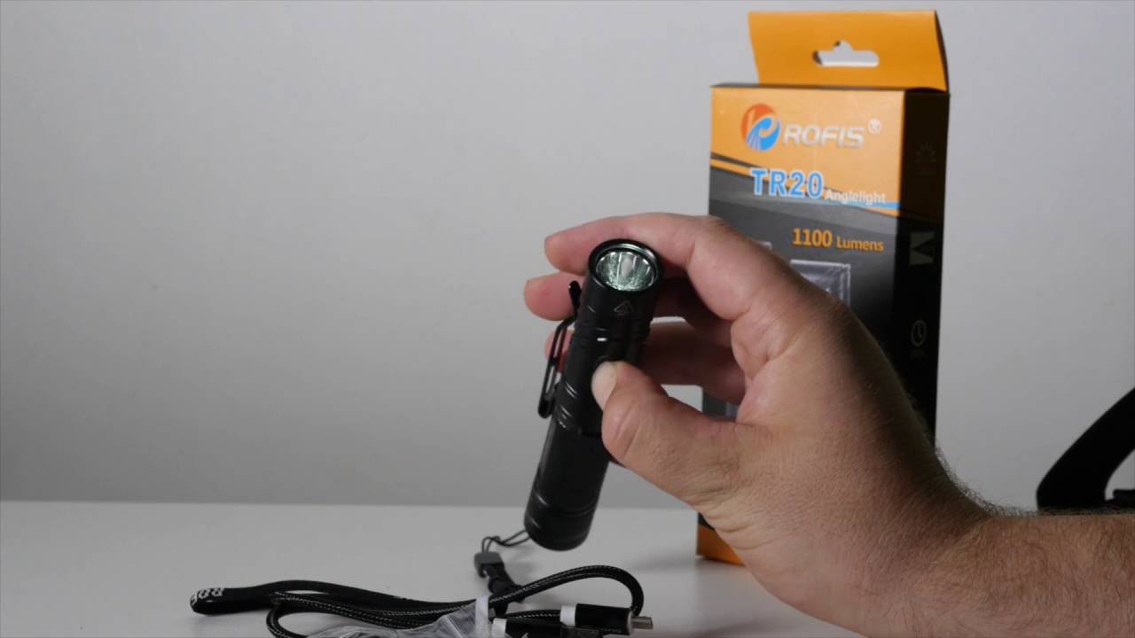 ROFIS TR20 Anglelight - 1100 Lumens- Rechargable