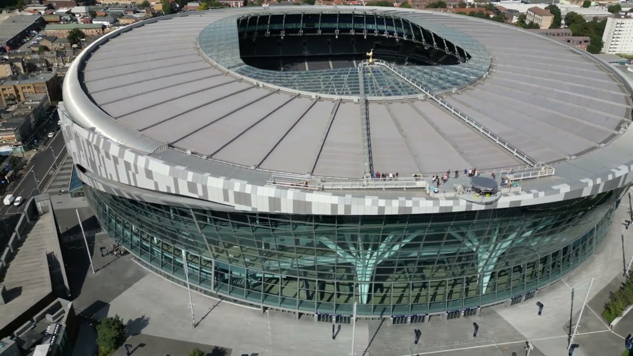 Tottenham Stadium in 4K: Drone Tour