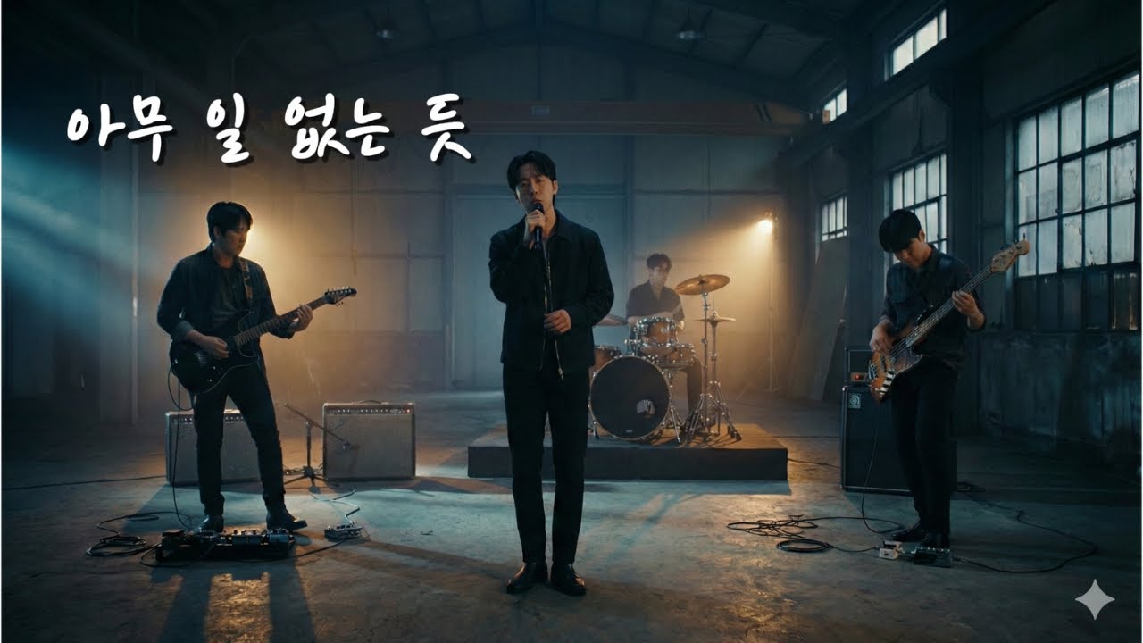 「아무 일 없는 듯」| Modern K-Rock Ballad