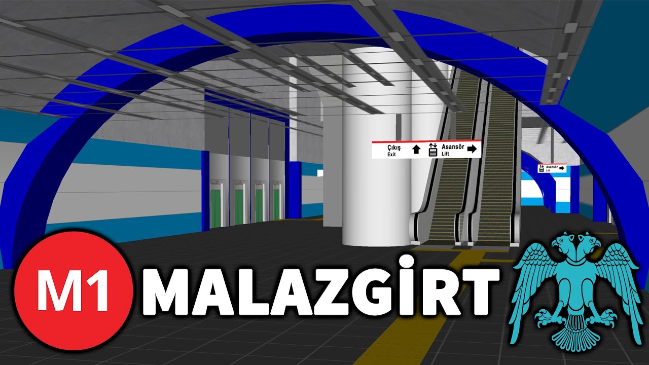 M1 Malazgirt Metro İstasyonu Turu | 1071 Malazgirt Zaferi Özel