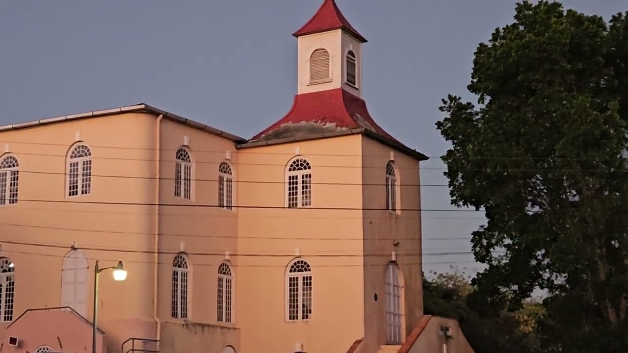 A Walk Around Sharon Moravian Church In St. Thomas Barbados 🇧🇧 2