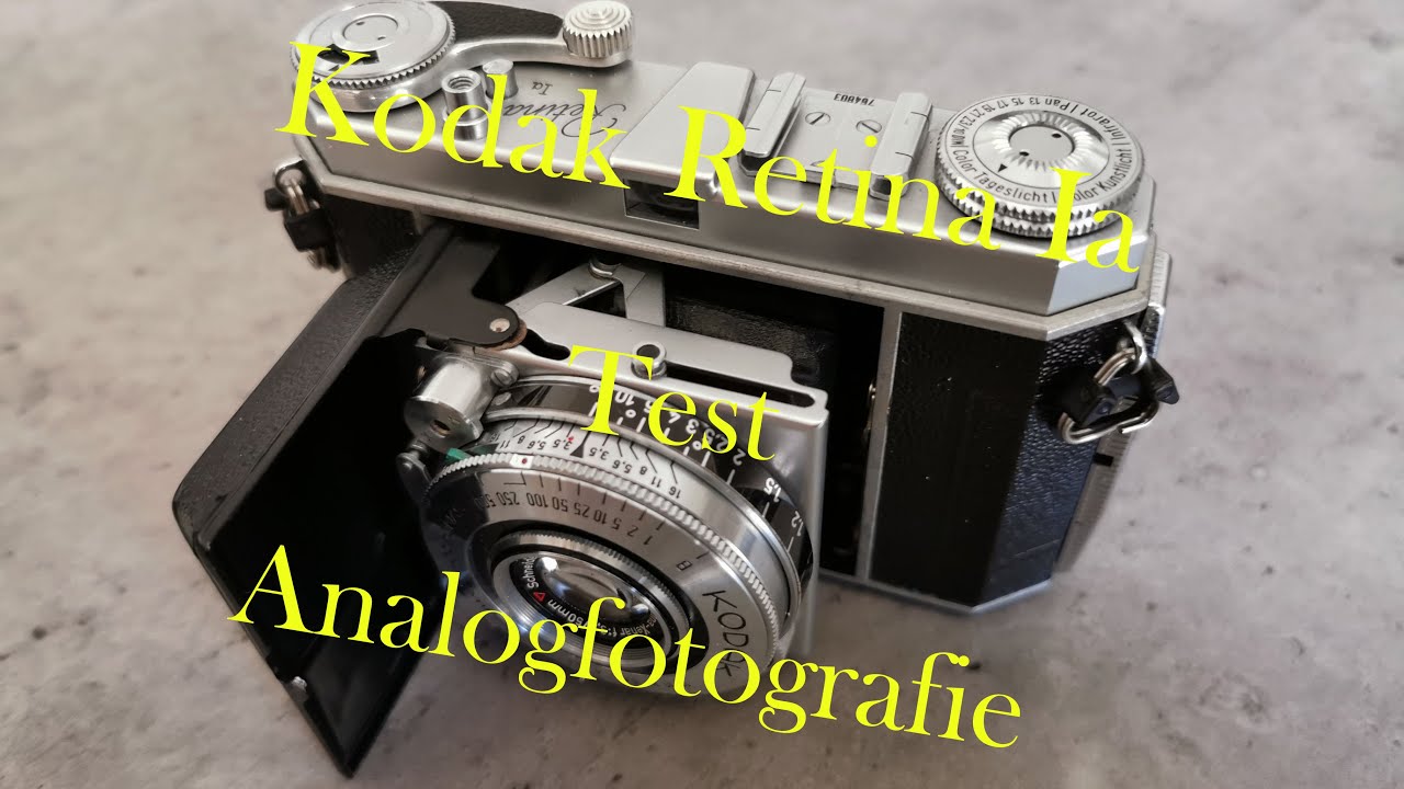 Kodak Retina Ia - Test - Analogkamera - Analogfotografie - Slideshow -  Details in der Beschreibung