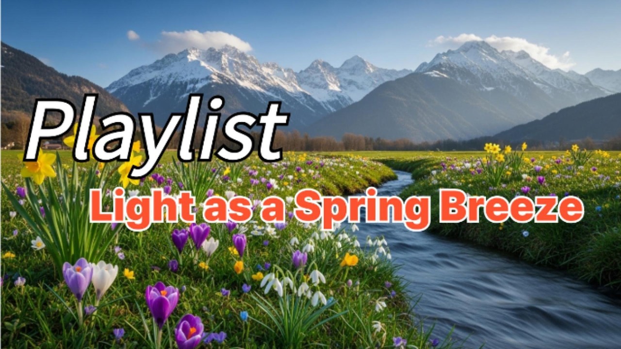 Light as a Spring Breeze | Piano & Guitar for Gentle Morning Focus (2 Hours)