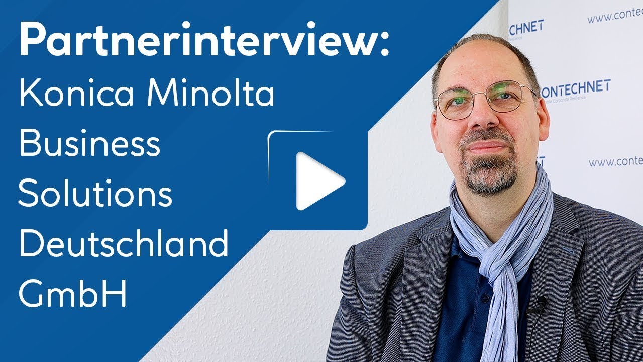 ISO 27001 - erfolgreich zertifiziert: Konica Minolta und CONTECHNET