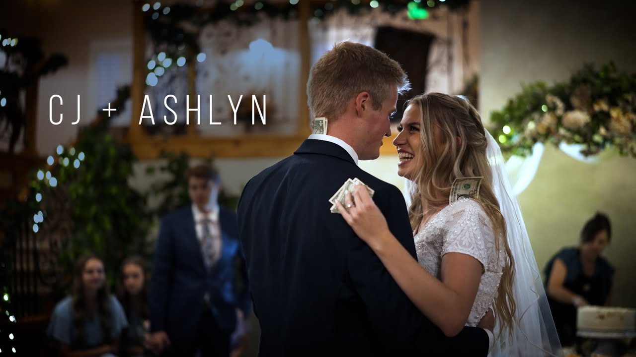 CJ + Ashlyn - Utah LDS First Look + Wedding Video