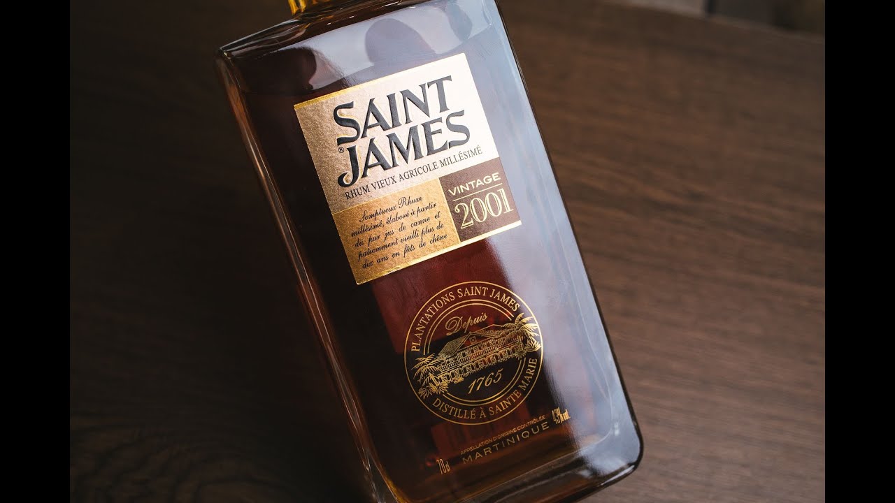 盲人网课之试喝法国农业朗姆精装版：Saint James 2001 vintage 试饮