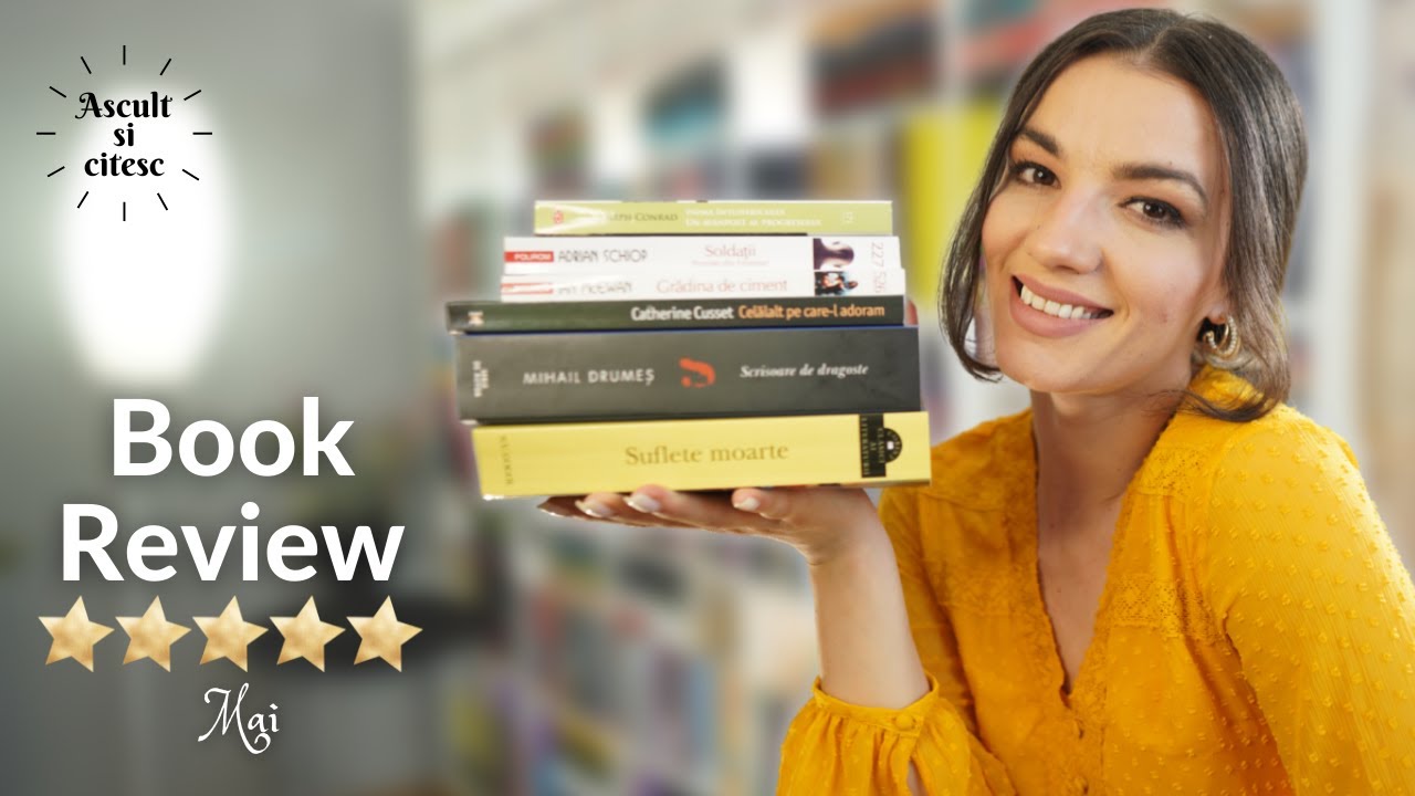 Book Review 📚 6 carti citite in luna mai