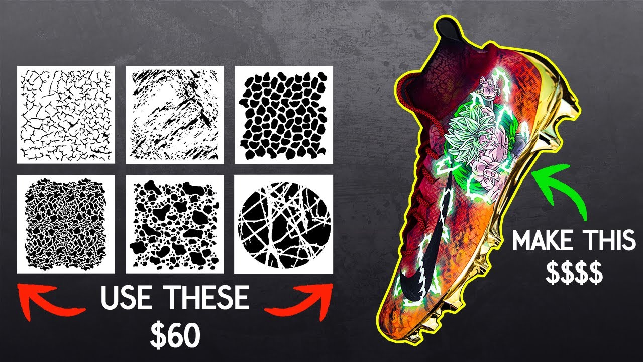 How to SPICE up your customs with TEXTURE STENCILS!