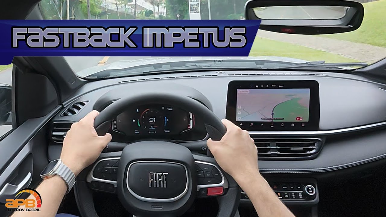 '2026 FIAT FASTBACK [IMPETUS] 1.0 T200 HYBRID 12V | FAST POV RIDE TEST DRIVE IN CURITIBA/BRAZIL!