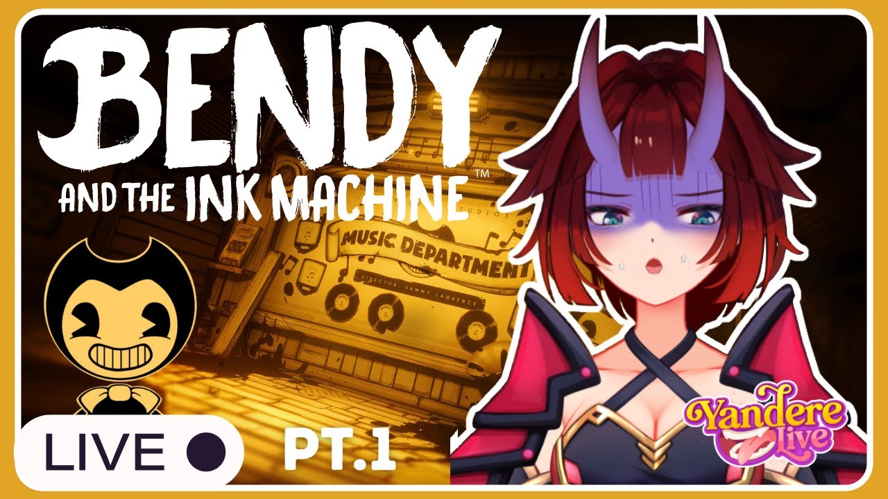 【Bendy & the Ink Machine 】Pt. 1 Esto es muy lindo... o no? (óロò ᵕ )  【Sumi Hikatsune-YandereLive】