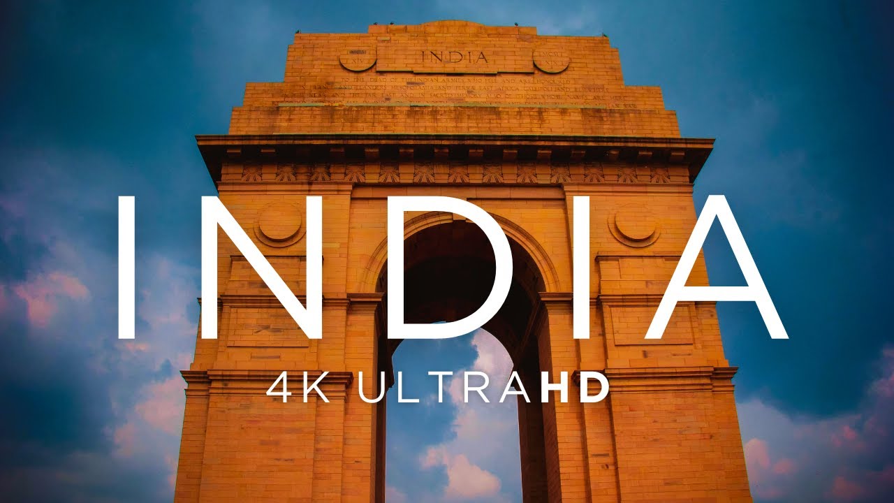 Watch India in 4K UHD | Aerial Scenic Relaxation Film with Calming Music