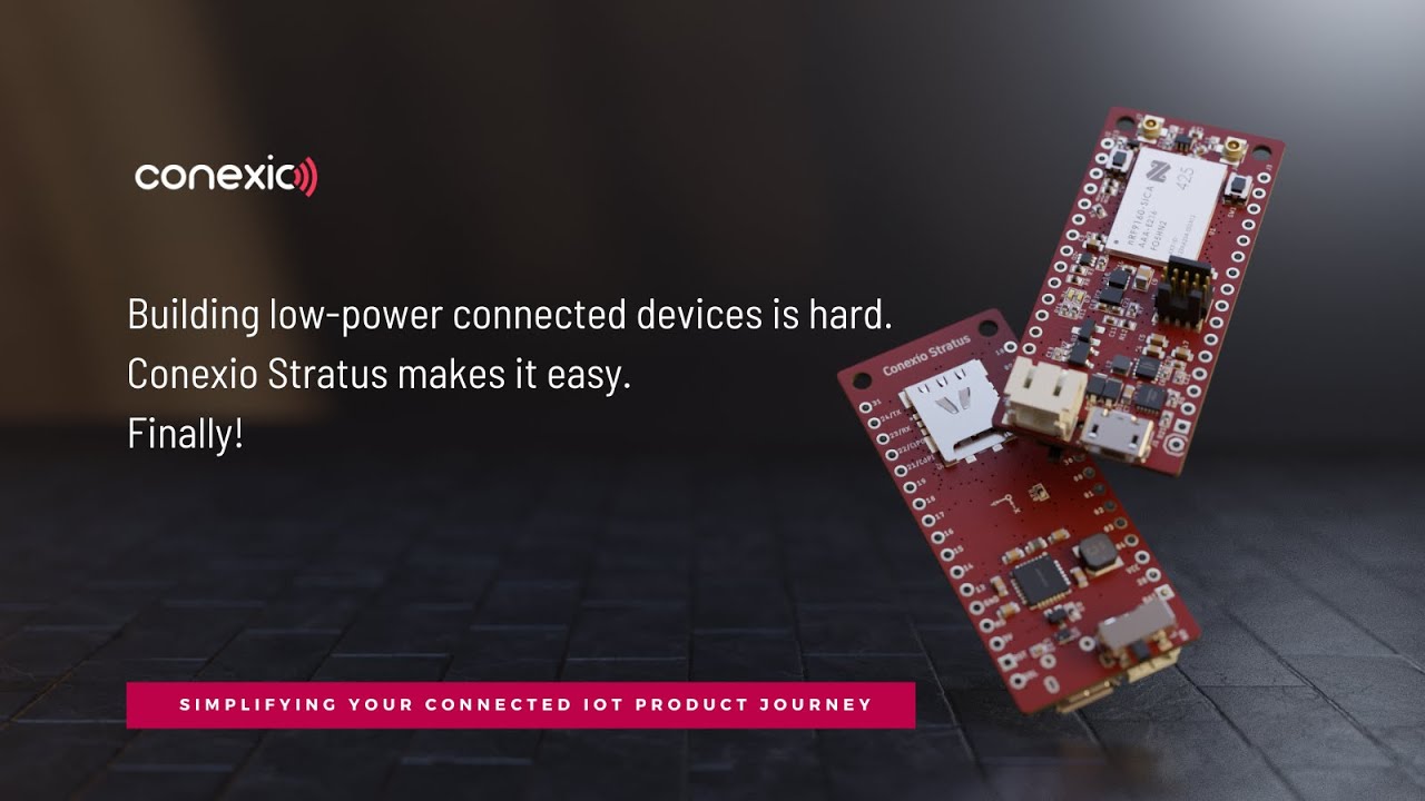 Conexio Stratus: A cellular-IoT prototyping platform with out-of-the-box connectivity