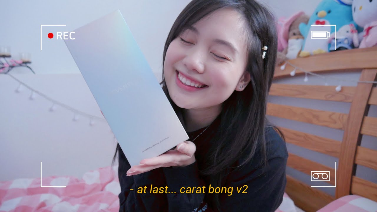 finally unboxing seventeen's carat bong ver. 2