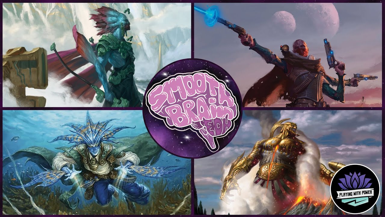 Kumena v Ghyrson Starn v Morska v Purphoros | EDH Gameplay ft. Playing with Power | Smooth Brain EDH
