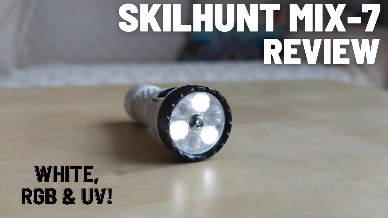 Обзор Skilhunt Mix-7 — лучший фонарик для смешивания цветов