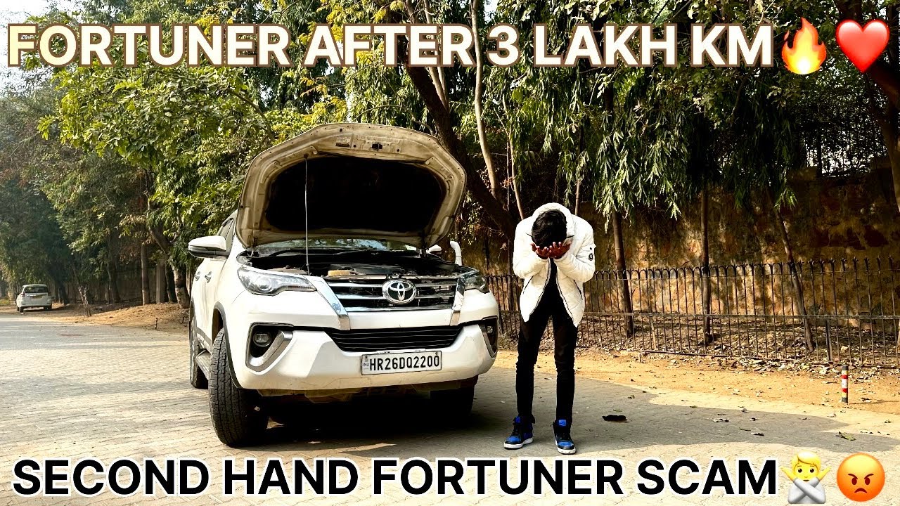 TOYOTA FORTUNER REVIEW AFTER 3,00,000 KM🔥❤️| SECOND HAND FORTUNER SCAM 🙅😡| FORTUNER 4X4 REVIEW🔥