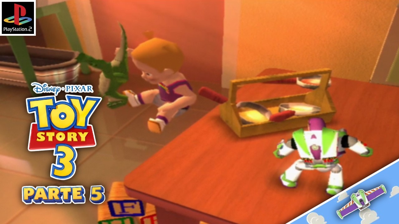 AS CRIANÇAS NÃO SABEM BRINCAR!! - Toy Story 3 (PS2) #5