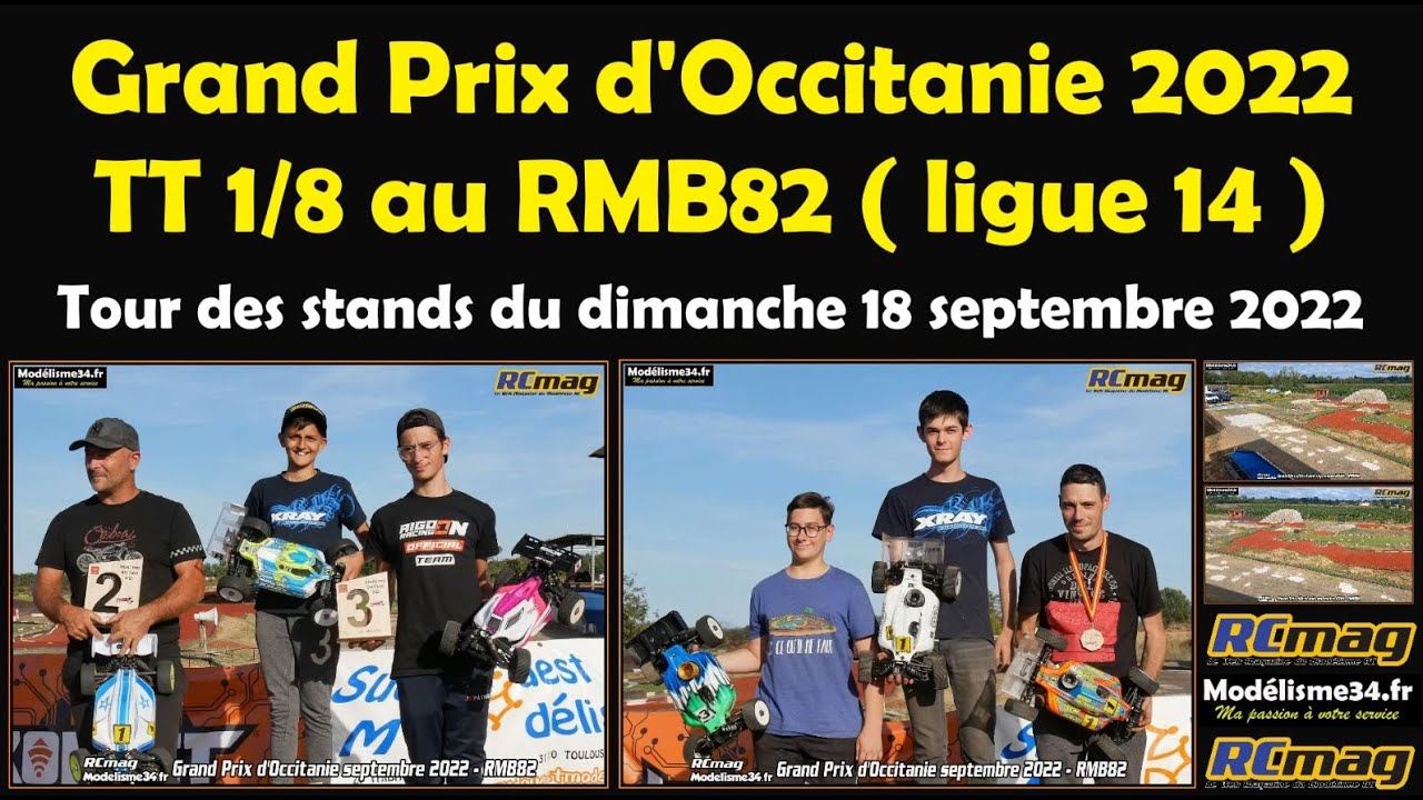 Grand Prix d'Occitanie 2022 au RMB82 Labastide Saint Pierre - Le tour des stands du dimanche