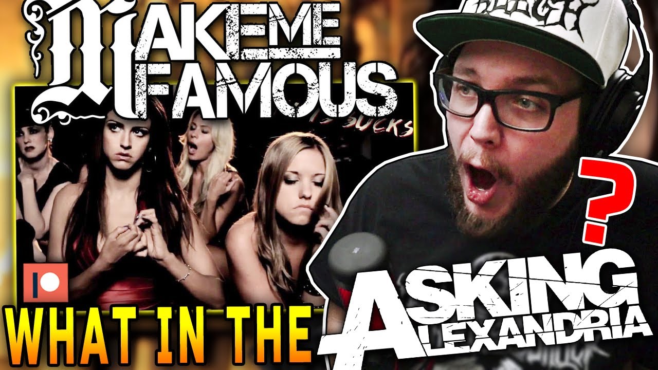 Asking Alexandria TWIN BAND?! MAKE ME FAMOUS - Blind Date 101 (REACTION)
