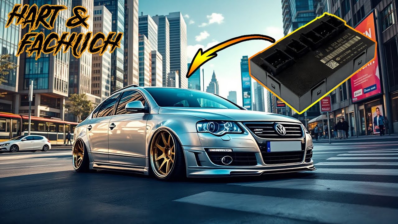 VW Passat B6 Komfortsteuergerät wechseln - Ausbau + Einbau